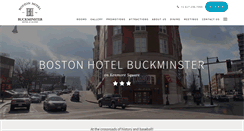 Desktop Screenshot of bostonhotelbuckminster.com